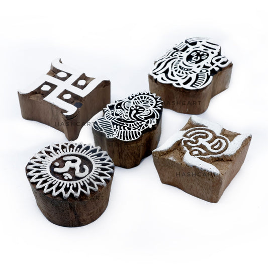 Religious Printing Blocks for Tattoo Print