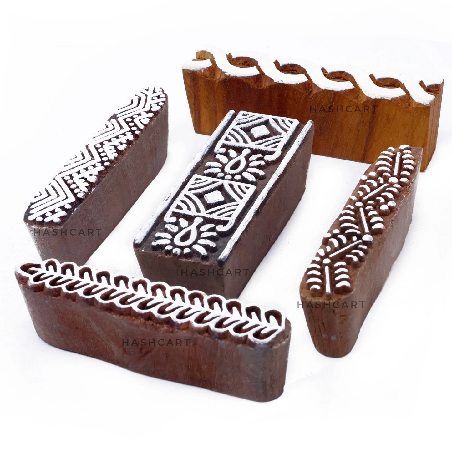 Wooden Blocks for Henna Printing