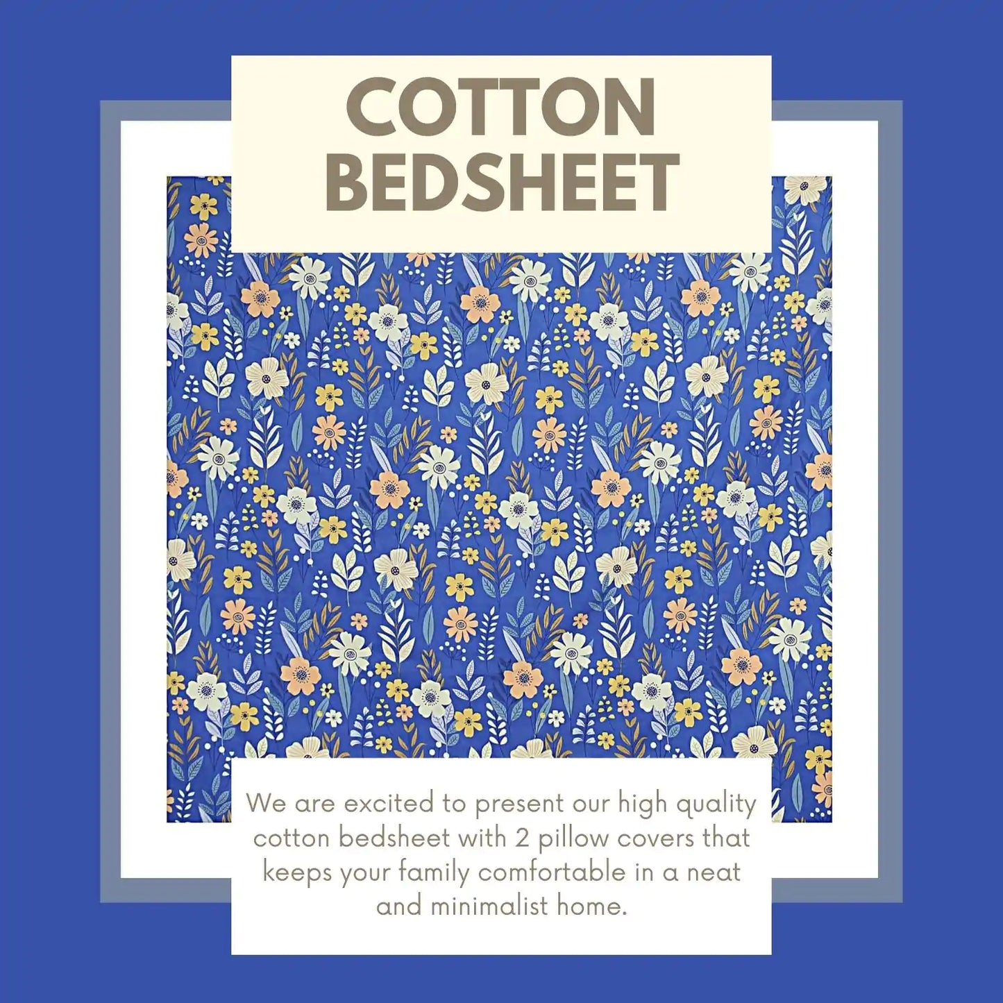 Floral Wonder Fitted Bedsheet