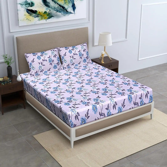 Entwined Floral Fitted Bedsheet