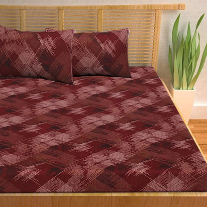 Marina Maple Printed Cotton Bedsheet