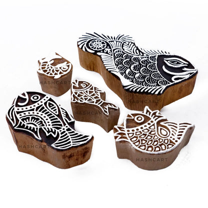 Fishes Wooden Blocks