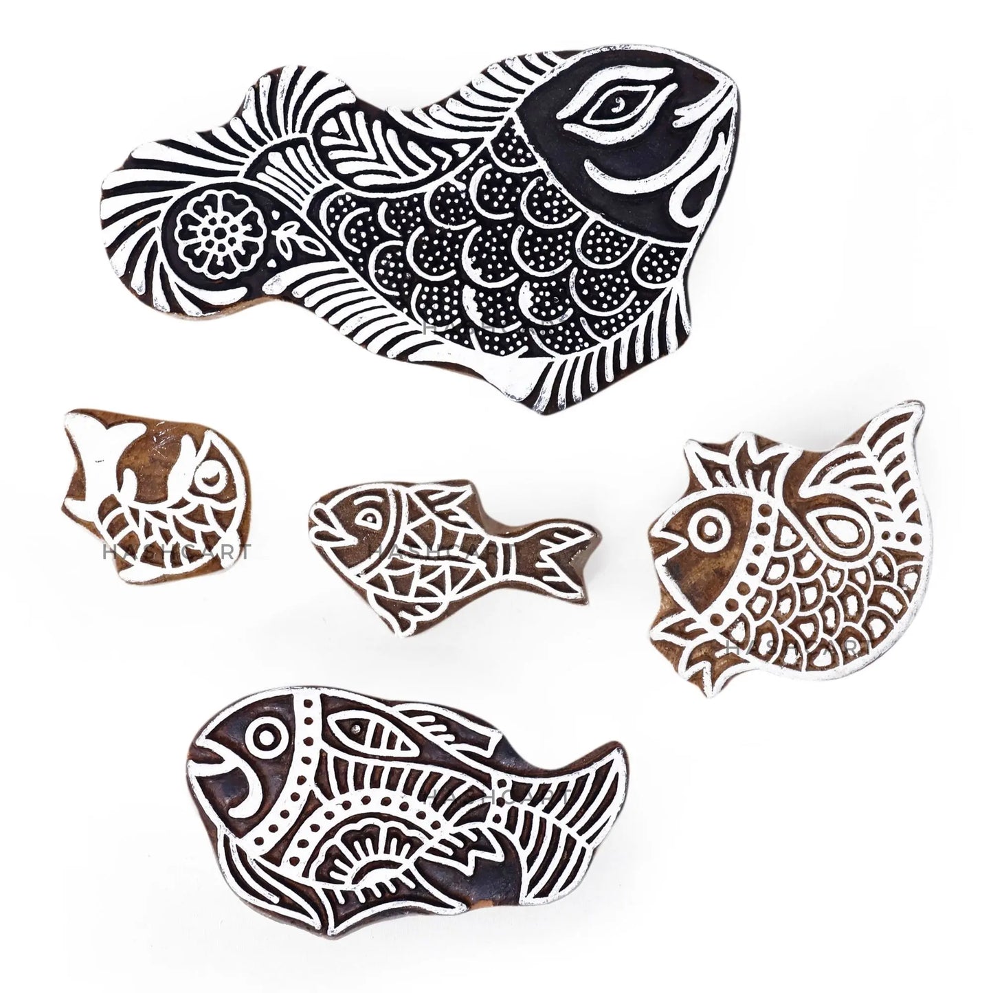 Fishes Wooden Blocks
