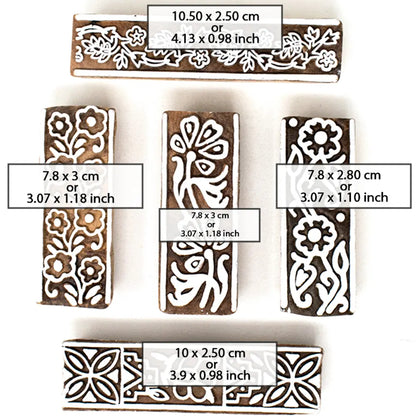 Kurti Border Wooden Printing Blocks