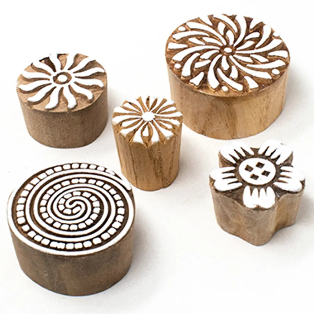 Circle Wooden Stamps