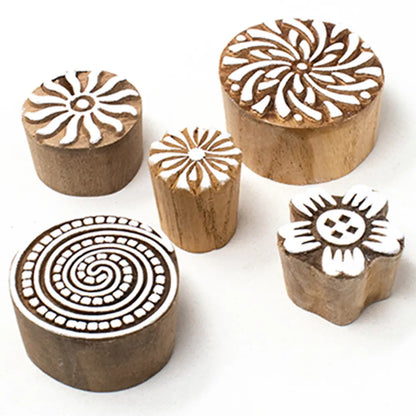 Circle Wooden Stamps