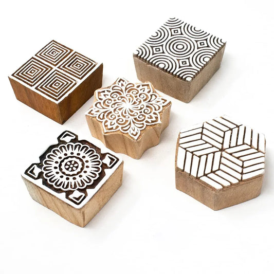 Geometric & Floral Blocks