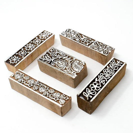 Rectangle Wooden Printing Blocks