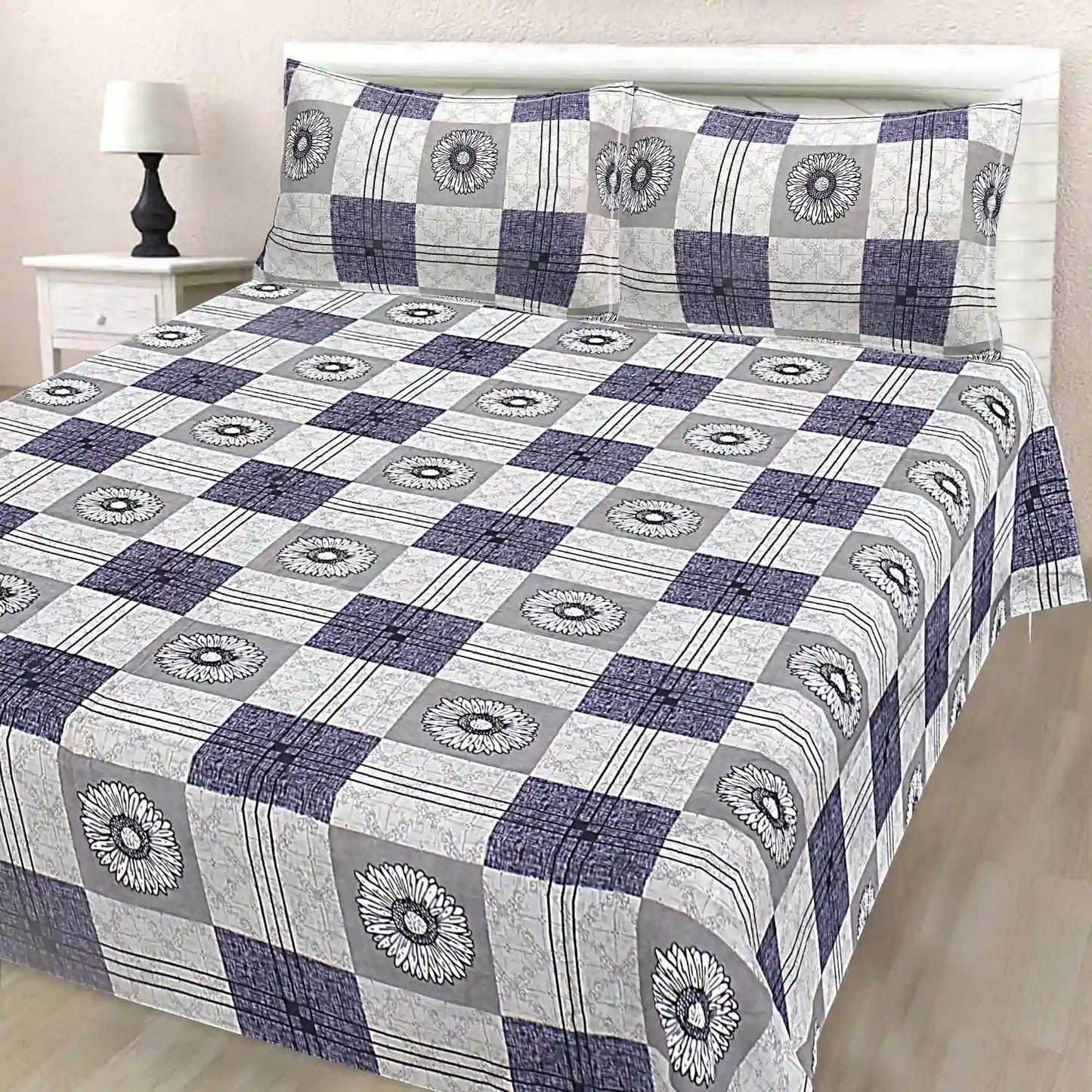 Jaali Dream Double Bed Bedsheet