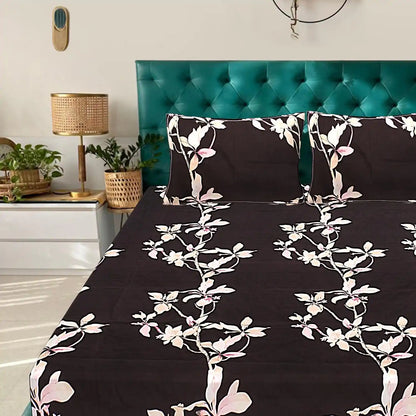 Floral Bale Double Bed Bedsheet