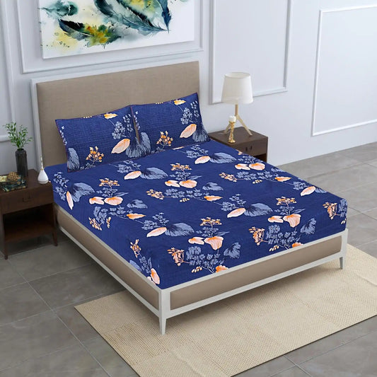 Floral Stories Double Bed Bedsheet