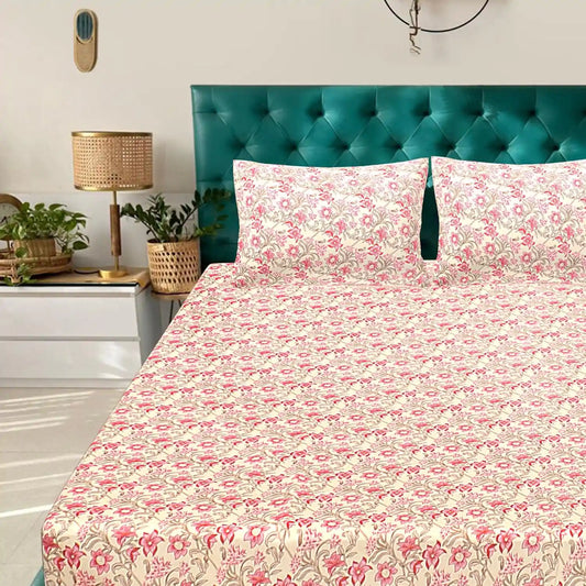 Doddle Blossoms Double Bed Bedsheet