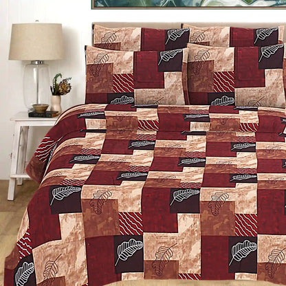 Forest Bliss Double Bed Bedsheet