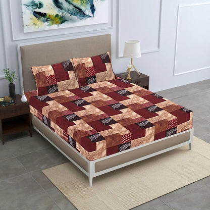 Forest Bliss Double Bed Bedsheet