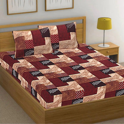 Forest Bliss Double Bed Bedsheet