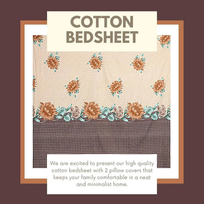Bright Bloom Double Bed Fitted Bedsheet