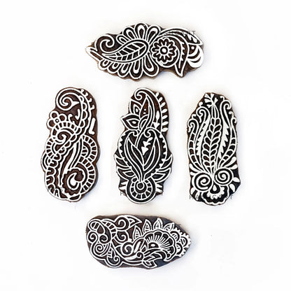 Paisley Wooden Printing Blocks