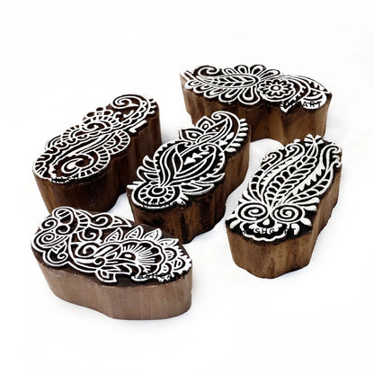 Paisley Wooden Printing Blocks