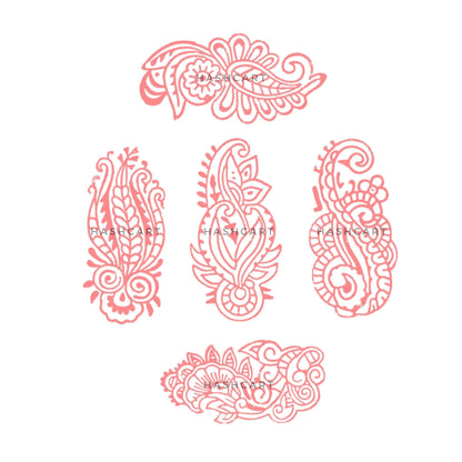 Paisley Wooden Printing Blocks