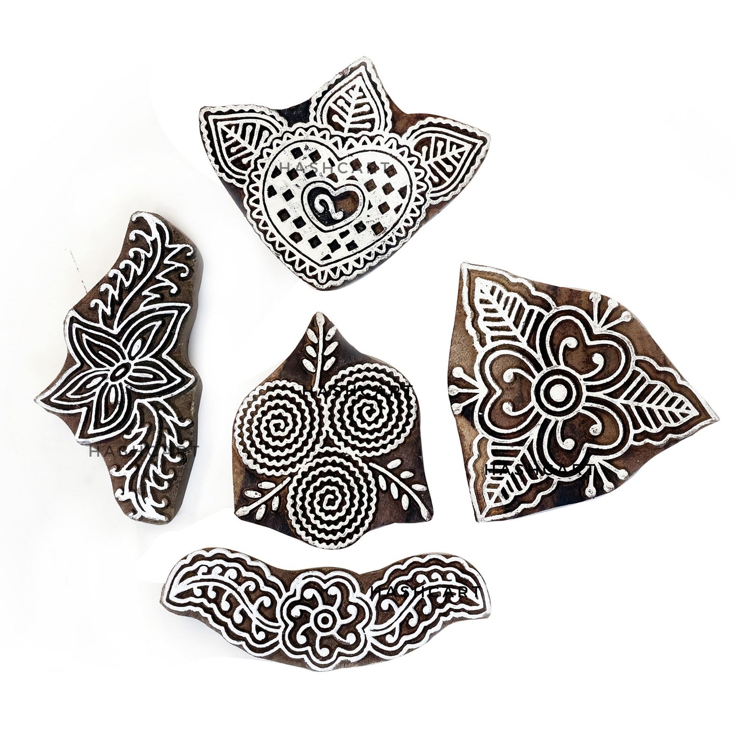 Handicraft Wooden Printing Blocks for Art & Craft