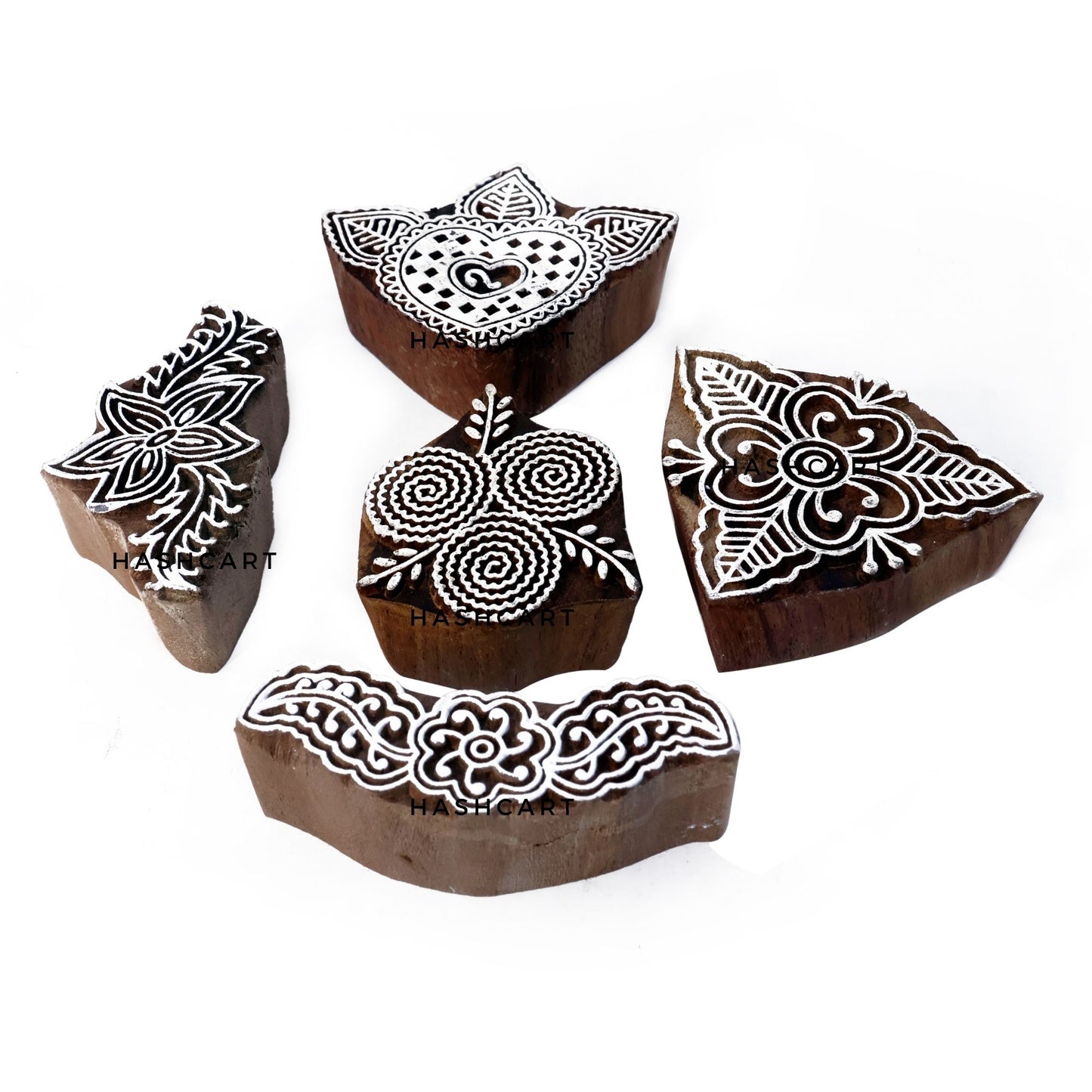 Handicraft Wooden Printing Blocks for Art & Craft