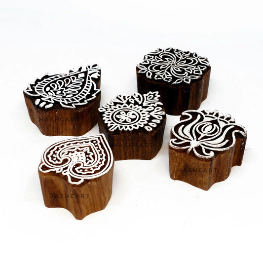 Floral Design Printing Stamps