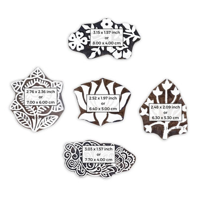 Lotus Floral Designs Printing Stamps