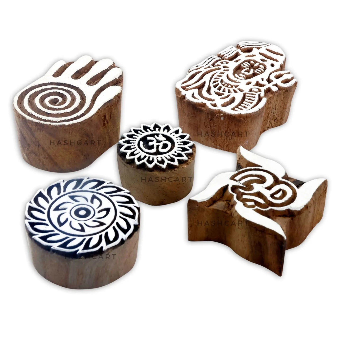 Wood Blocks for Printing on Fabric